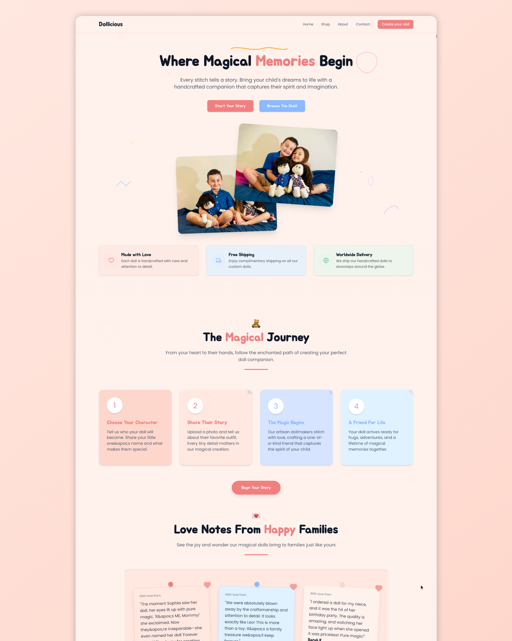 Dollicious - Retail Brand