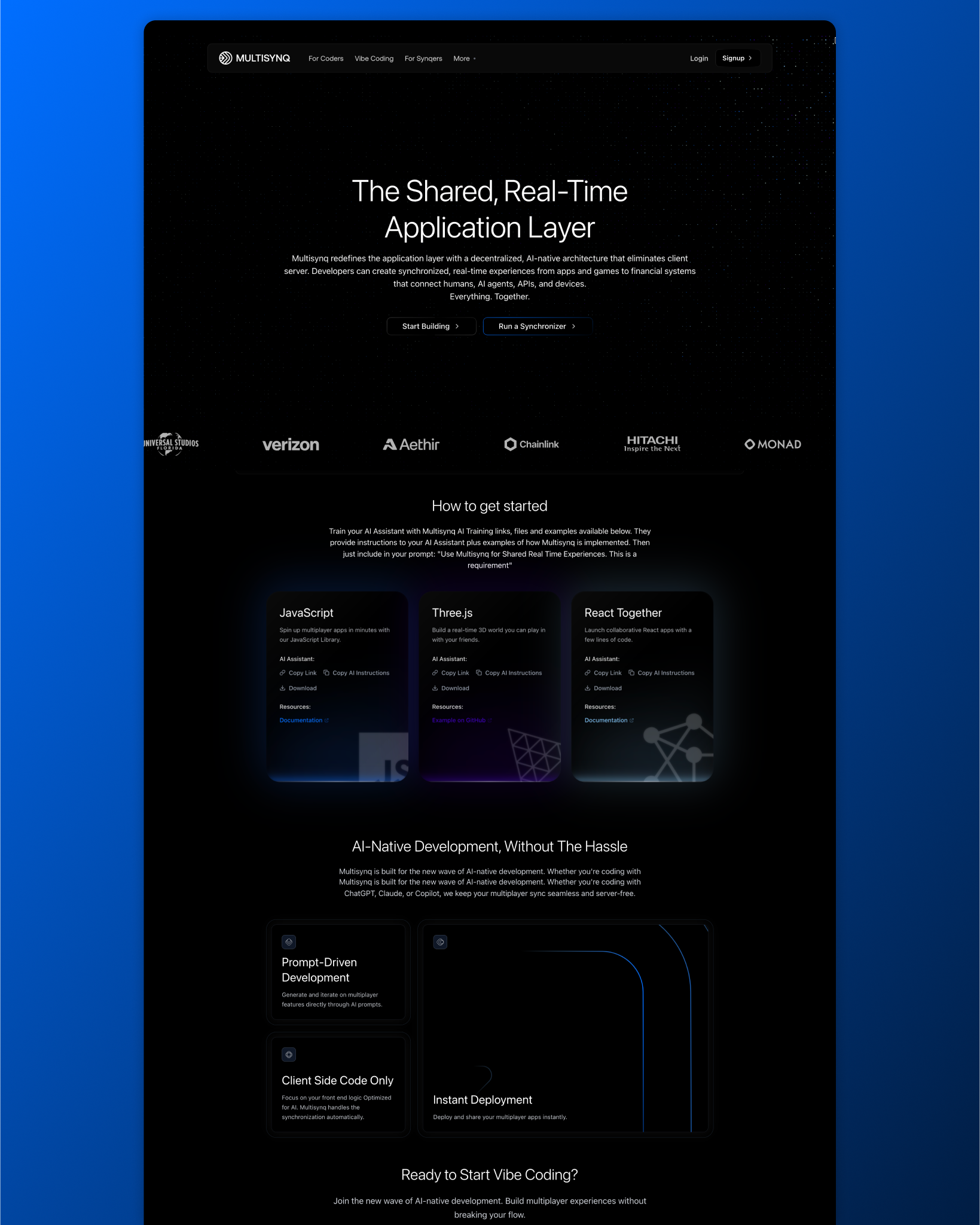 Multisynq - Growth Platform
